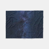 Een sterrenstelsel in de nachtelijke hemel fleece deken (Voorkant (Horizontaal))