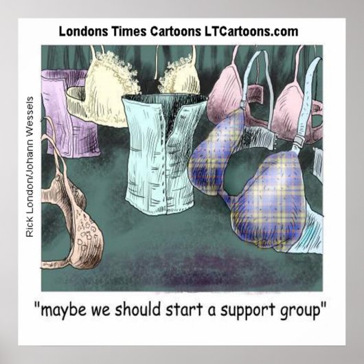 Een Steungroep Vormen Rick London Grappig Poster (Voorkant)