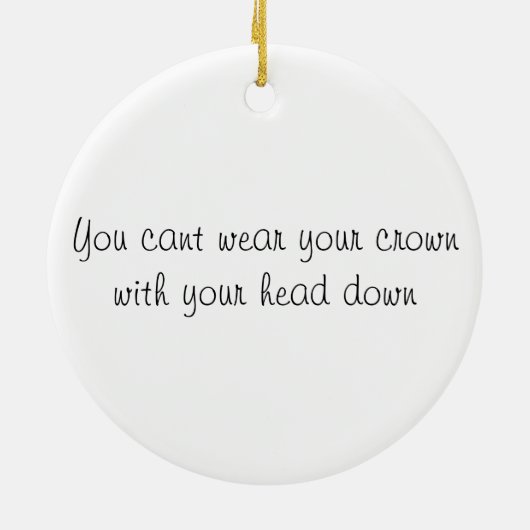 een stevige afrocentrieke keramisch ornament (Achterkant)