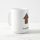 Een stevige Guy-Mok Koffiemok (Voorkant links)