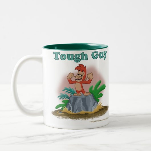 Een stevige Guy-Mok Tweekleurige Koffiemok (Links)