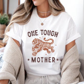 Eén stevige moeder t-shirt