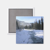 Een stevige ochtendwandeling naar Whistler Village Magneet (Voorkant / Achterkant)