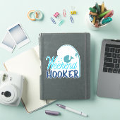 Een Sticker voor mensen die graag Gevist willen wo (iPad Cover)