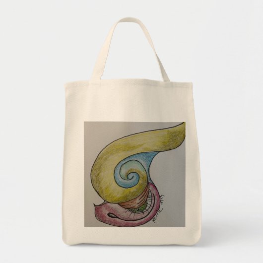 Een stiekeme glimlach tote bag (Voorkant)