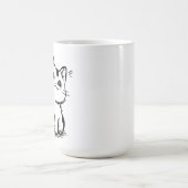 Een stiekeme kat 01 koffiemok (Center)