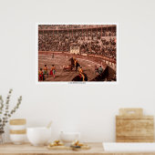 Een stierengevecht, Barcelona, Spanje Poster (Keuken)