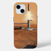 Een stijgend voertuig verlaat Mars. 2 Case-Mate iPhone Case (Achterkant)