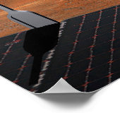 Een stijgend voertuig verlaat Mars. 2 Poster (Hoek)