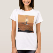Een stijgend voertuig verlaat Mars. 2 T-shirt (Voorkant)