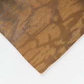 Een stijgend voertuig verlaat Mars. Fleece Deken (Hoek)