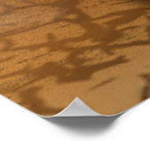 Een stijgend voertuig verlaat Mars. Poster (Hoek)