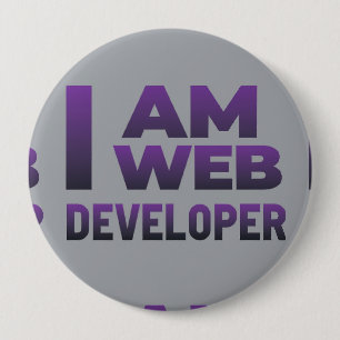 Een stijlvol element voor Web Design Round Ronde Button 4,0 Cm