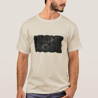 Een stijlvol en modern nep-logo met een donkere es t-shirt