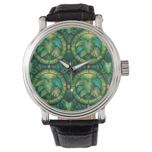 Een stijlvol horloge met een ronde wijzerplaat
