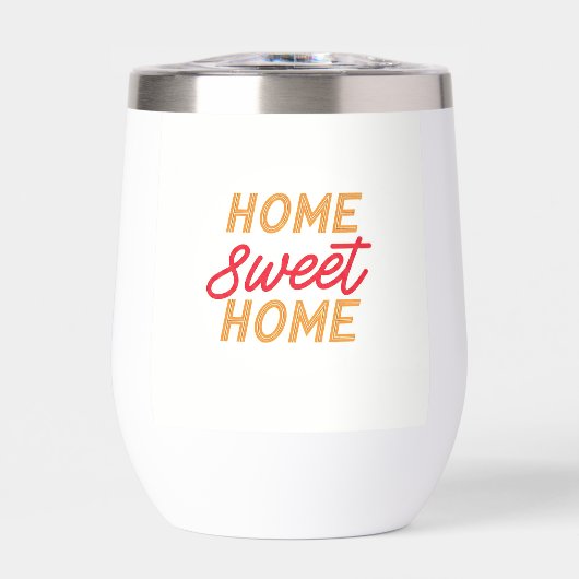 Een stijlvolle kruik met design "Home Sweet Home" (Voorkant)