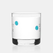 Een stijve Dink Pickleball Balls .Funny Bourbon Whisky Glas (Links)