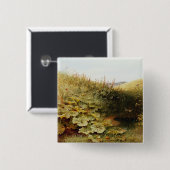 Een stil Dell Vierkante Button 5,1 Cm (Voorkant /achterkant)