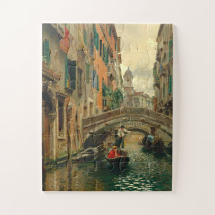 Een stil kanaal, Venetië Legpuzzel