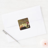 Een stil leven met een bril vierkante sticker (Envelop)