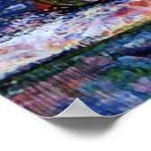 Een stil leven met sinaasappels en paasbloemen poster (Hoek)