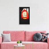 Een stil moment canvas afdruk (Insitu (Woonkamer))