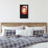 Een stil moment canvas afdruk (Insitu (Slaapkamer))