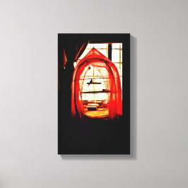 Een stil moment canvas afdruk