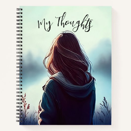 Een stil moment notitieboek (Voorkant)