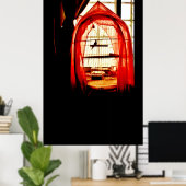Een stil moment poster (Thuiskantoor)