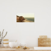 Een stille dag bij Manchester, Alfred Bricher Poster (Keuken)