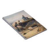 Een stille dag in de diamantbatterij, bord van 'Th Notitieboek (Rechterzijde)