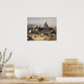 Een stille dag in de diamantbatterij, bord van 'Th Poster (Keuken)