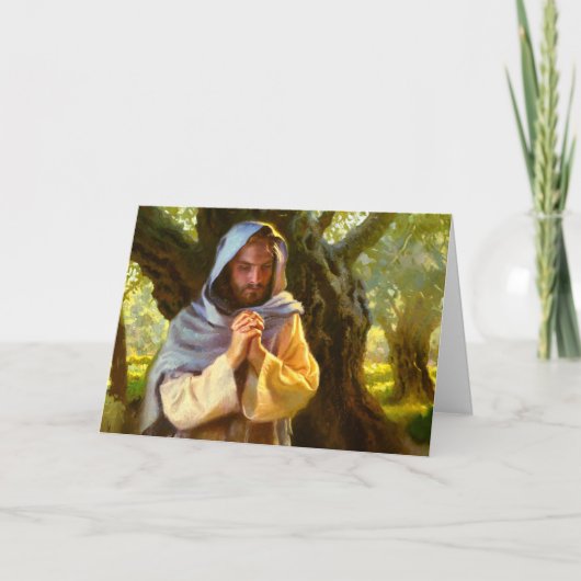 Een stille en stille Wenskaart Kaart (Voorkant)