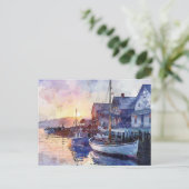 Een Stille Haven Briefkaart (Staand voorkant)