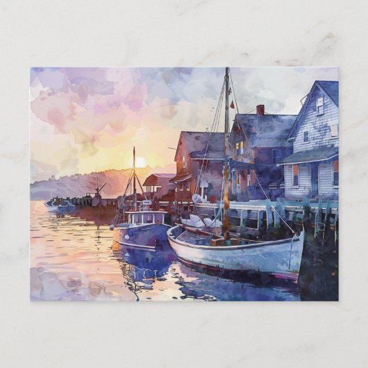 Een Stille Haven Briefkaart (Voorkant)