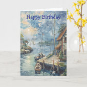 Een Stille Haven Kaart (Gele Bloem)