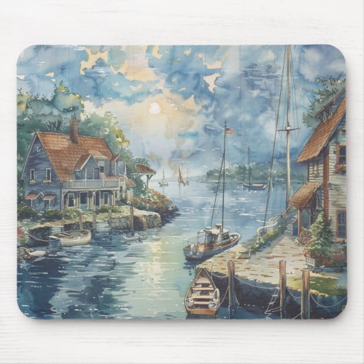 Een Stille Haven Muismat (Voorkant)
