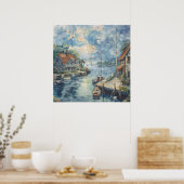 Een Stille Haven Poster (Keuken)
