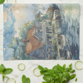 Een Stille Haven Theedoek (Gevouwen)