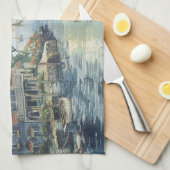 Een Stille Haven Theedoek (Quarter Fold)