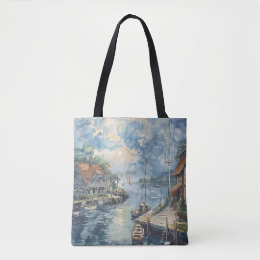 Een Stille Haven Tote Bag (Voorkant)