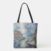 Een Stille Haven Tote Bag (Achterkant)