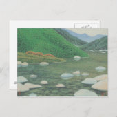 Een stille hoek in de bergen briefkaart (Voorkant / Achterkant)