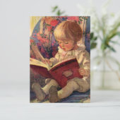 “Een stille hoek” van Jessie Willcox Smith Bedankkaart (Staand voorkant)