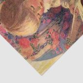 "Een stille hoek" van Jessie Willcox Smith Tissuepapier (Detail)