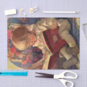 "Een stille hoek" van Jessie Willcox Smith Tissuepapier (Craft)