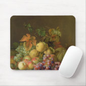 Een stille levensduur van meloenen, druiven en per muismat (Met muis)