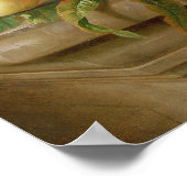 Een stille levensduur van meloenen, druiven en per poster (Hoek)