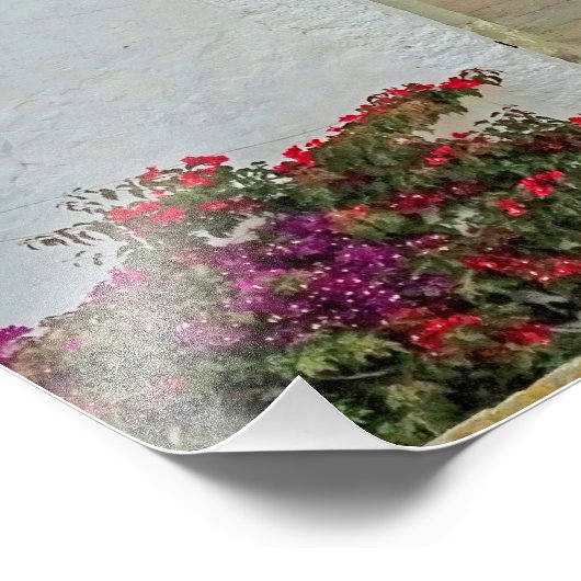 Een stille loopje foto afdruk (Hoek)